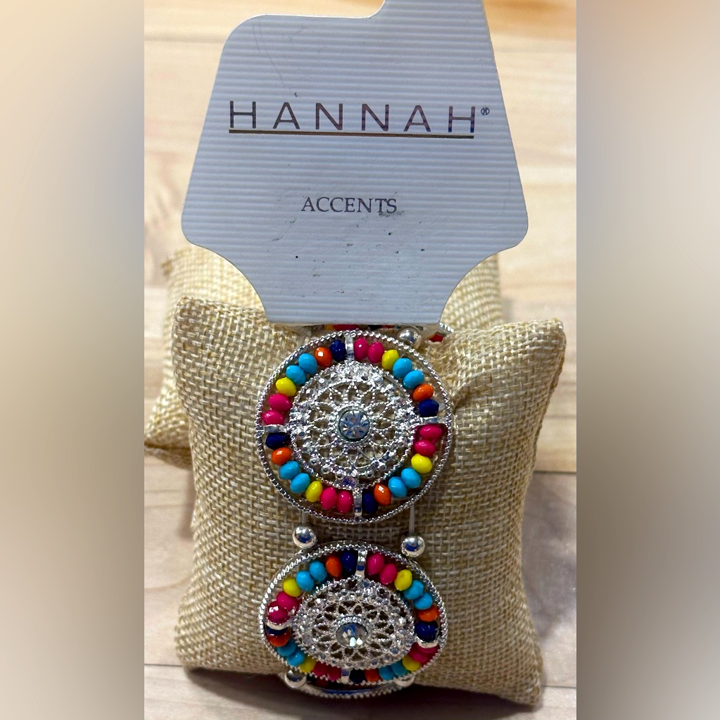Hannah Multi Color Accent Bracelet